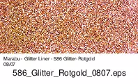 Glitter-Red Gold